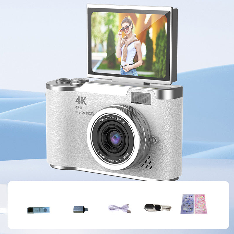 📷4K HD Flip-Screen Digitalkamera