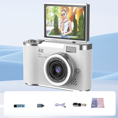 📷4K HD Flip-Screen Digitalkamera