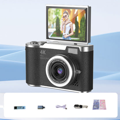 📷4K HD Flip-Screen Digitalkamera