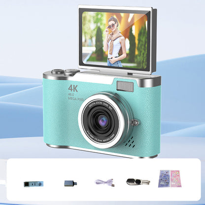 📷4K HD Flip-Screen Digitalkamera