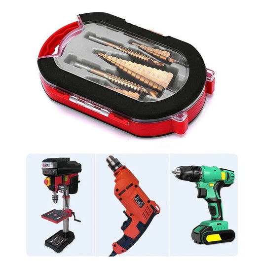 🔥6 PCS HSS Titan beschichtetes Bohrer-Set mit Titan-Beschichtung💥💥Befristetes Angebot: 50% Rabatt auf Bestellungen