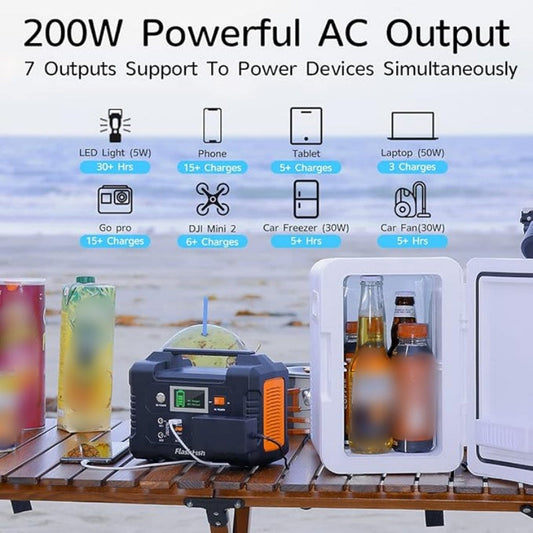 ⏳Limited-time offer⚡200W Portable Power Station with Display