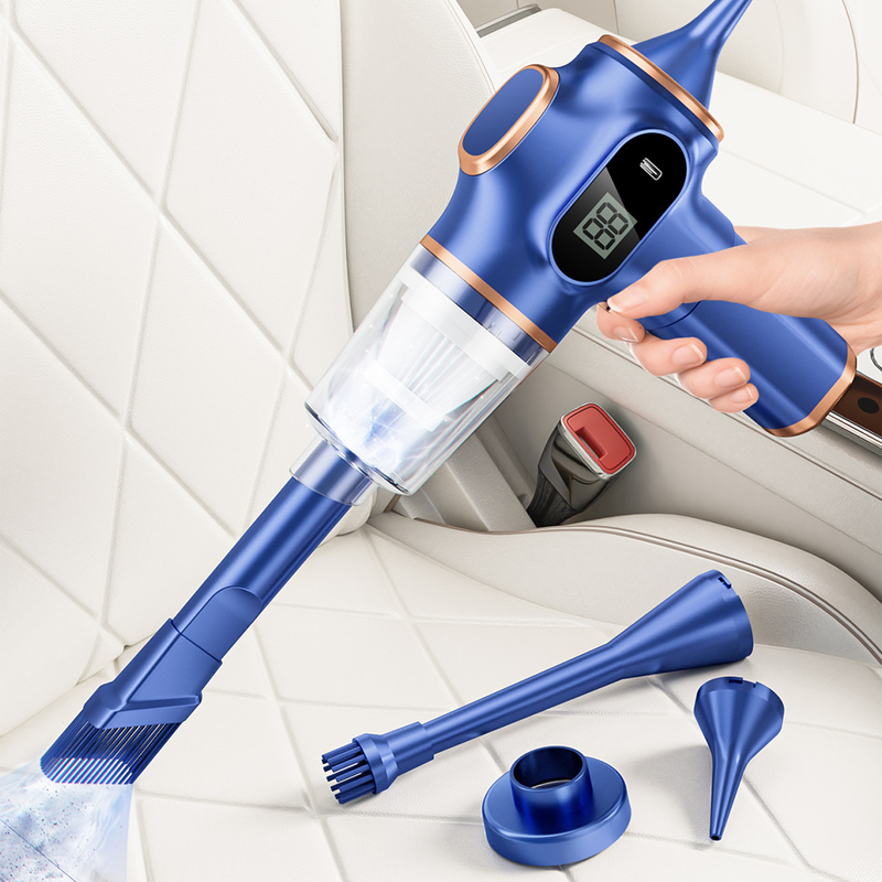 Aspirateur de voiture de batterie 4 en 1 avec haute performance