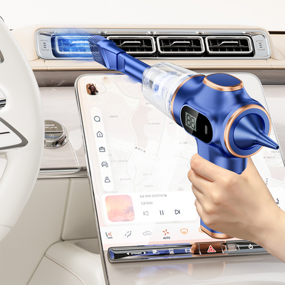 🔥Solange der Vorrat reicht 40 % Rabatt!🎉Kabelloser Handstaubsauger mit Saug- & Blasfunktion