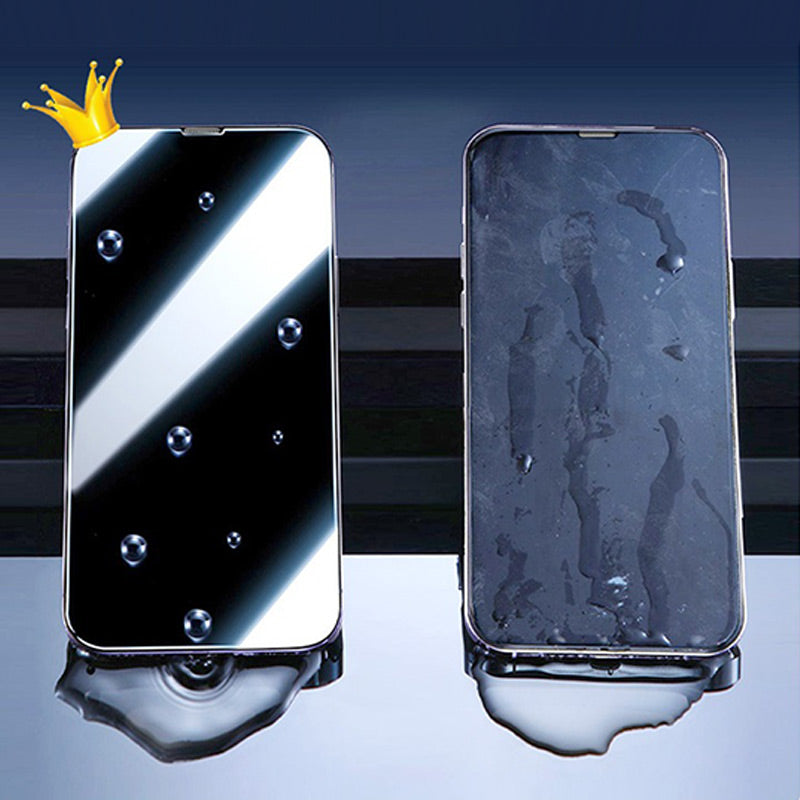 Auto-justering Anti-Spy Display Protection Film for iPhone-serien