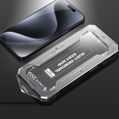 Auto-justering Anti-Spy Display Protection Film for iPhone-serien