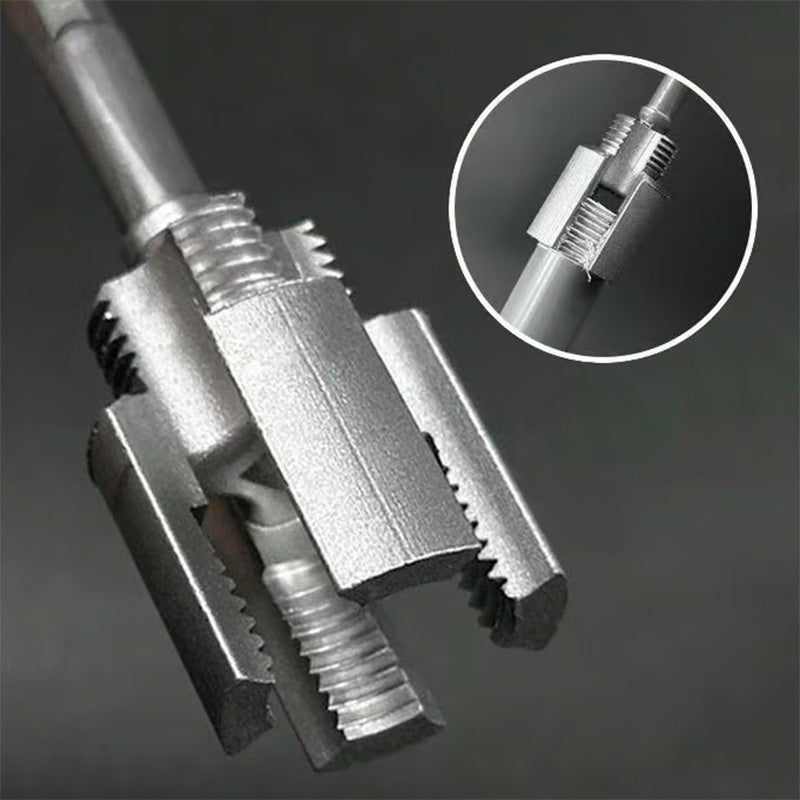 Inner and external thread tool for PVC pipes – lapupoo
