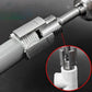 Inner and external thread tool for PVC pipes