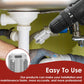 Inner and external thread tool for PVC pipes