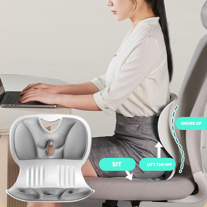 💯 Ergonomisches Memory Foam Rückenlehne Lendenwirbelstützkissen für Stuhl 🎁