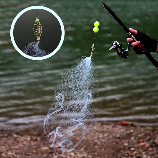 🔥2025 Hot Sale 49% Off🔥Fishing gill net with spring bait trap