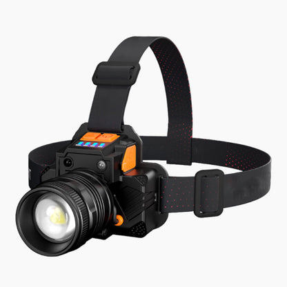 Linterna de faro impermeable, brillante y recargable