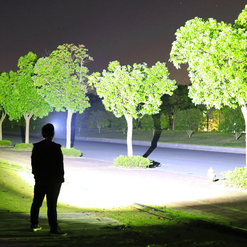 Linterna de faro impermeable, brillante y recargable