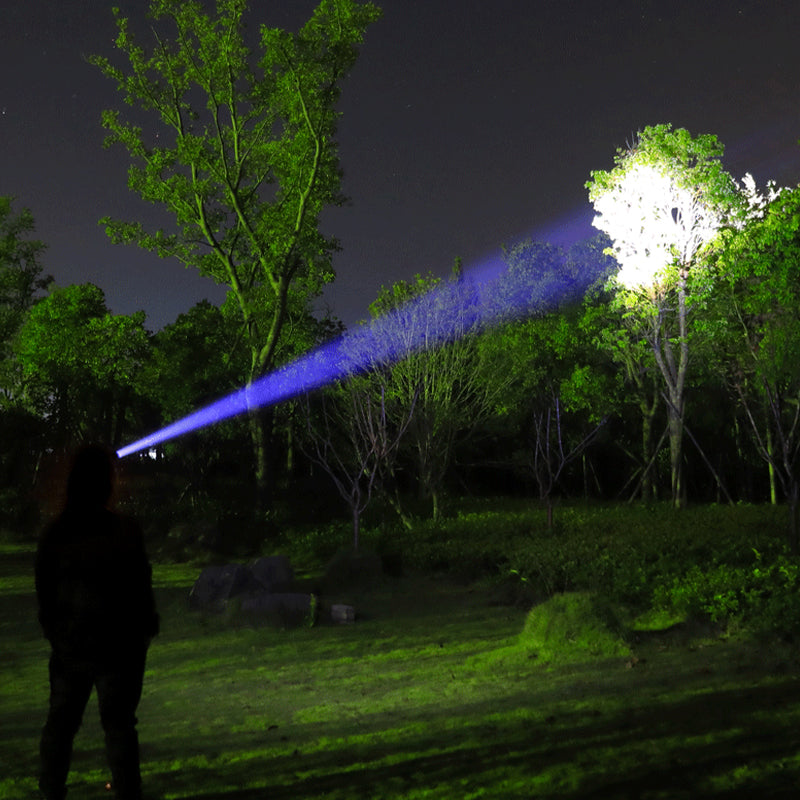 Linterna de faro impermeable, brillante y recargable