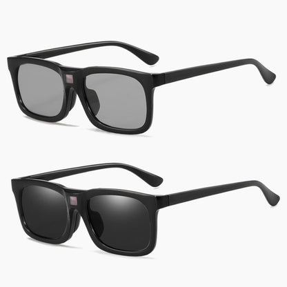 🕶️Modische polarisierte Sonnenbrille mit Lichtsensorik-Technologie💥