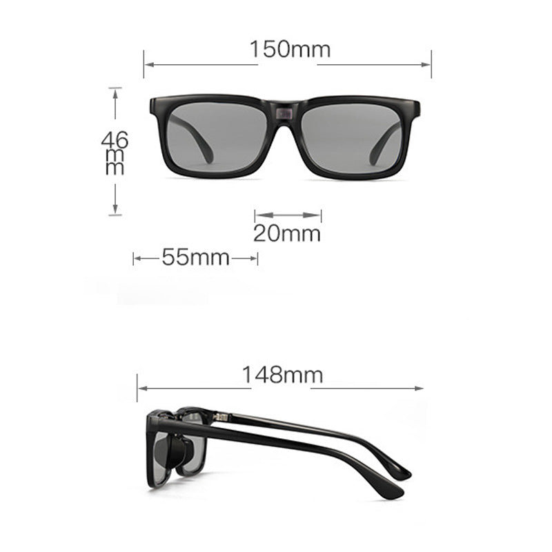 🕶️Modische polarisierte Sonnenbrille mit Lichtsensorik-Technologie💥