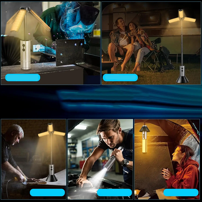 ⏳Begrenzte Zeit 50% Rabatt💥Tragbare faltbare LED-Campinglampe