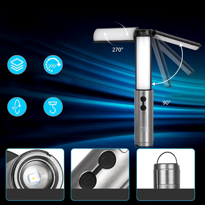 ⏳Begrenzte Zeit 50% Rabatt💥Tragbare faltbare LED-Campinglampe