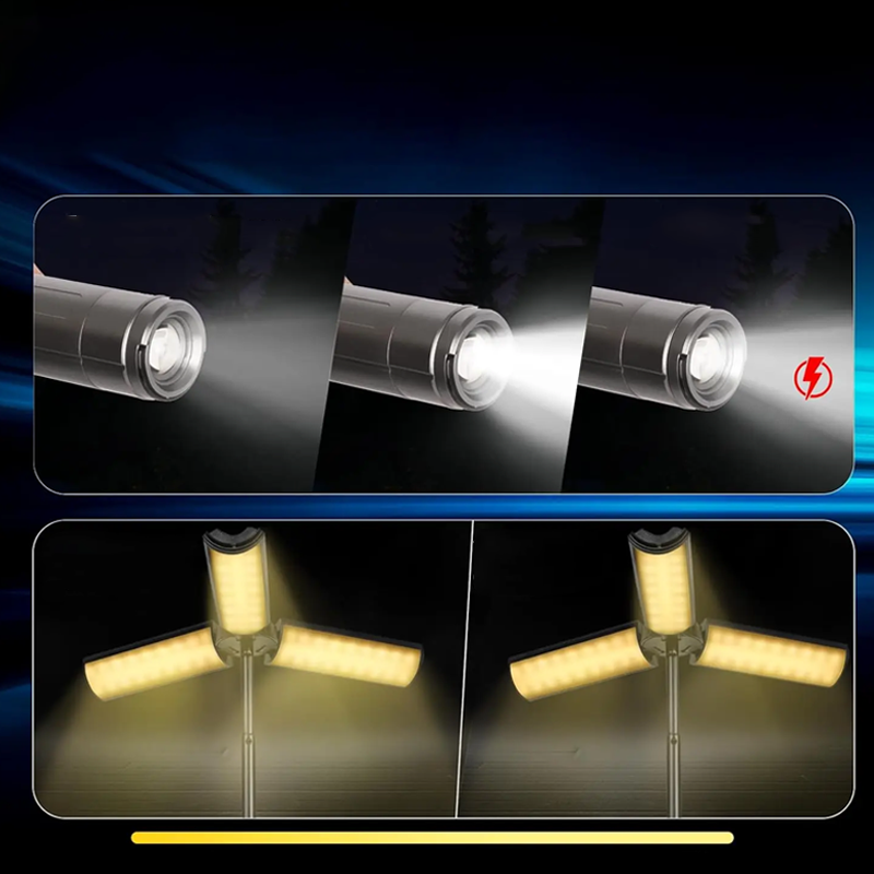 ⏳Begrenzte Zeit 50% Rabatt💥Tragbare faltbare LED-Campinglampe