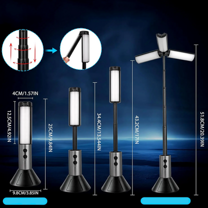 ⏳Begrenzte Zeit 50% Rabatt💥Tragbare faltbare LED-Campinglampe