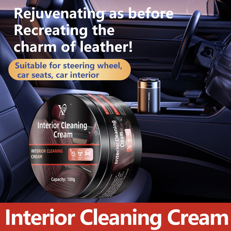 Inner cleaning cream for cars