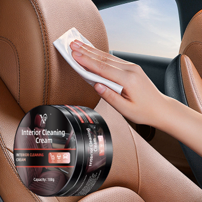 Inner cleaning cream for cars