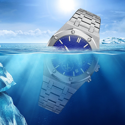 💎Reloj de cuarzo impermeable y luminoso para hombre.