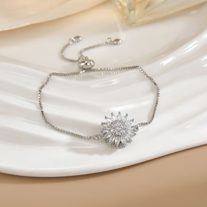 ⏳Limited-time special offer⌛Delicate, fashionable sunflower mood bracelet