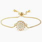 ⏳Tijdelijke speciale aanbieding⌛Fijne, modieuze zonnebloem-sfeerarmband