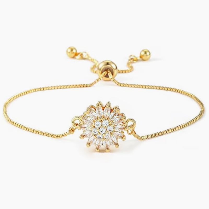 ⏳Limited-time special offer⌛Delicate, fashionable sunflower mood bracelet