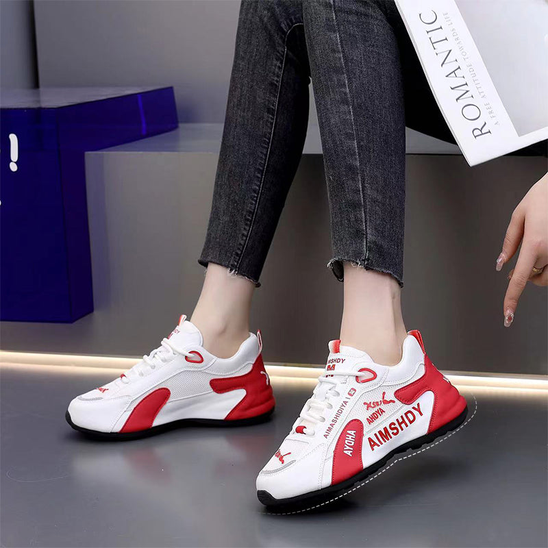 ☁️Mesh sneakers with a soft, breathable sole😍
