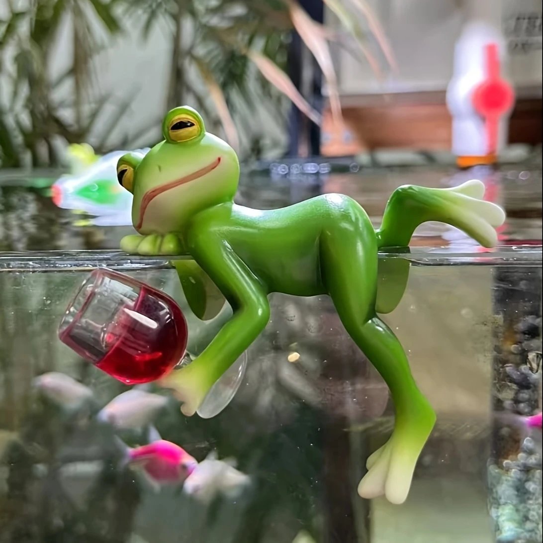 🐸Vårrea med 49 % rabatt🍃Groda Blomkruka Hängande Ornament