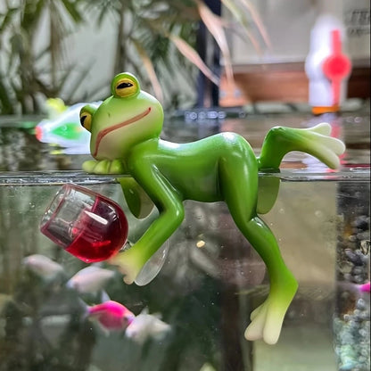 🐸Vårrea med 49 % rabatt🍃Groda Blomkruka Hängande Ornament