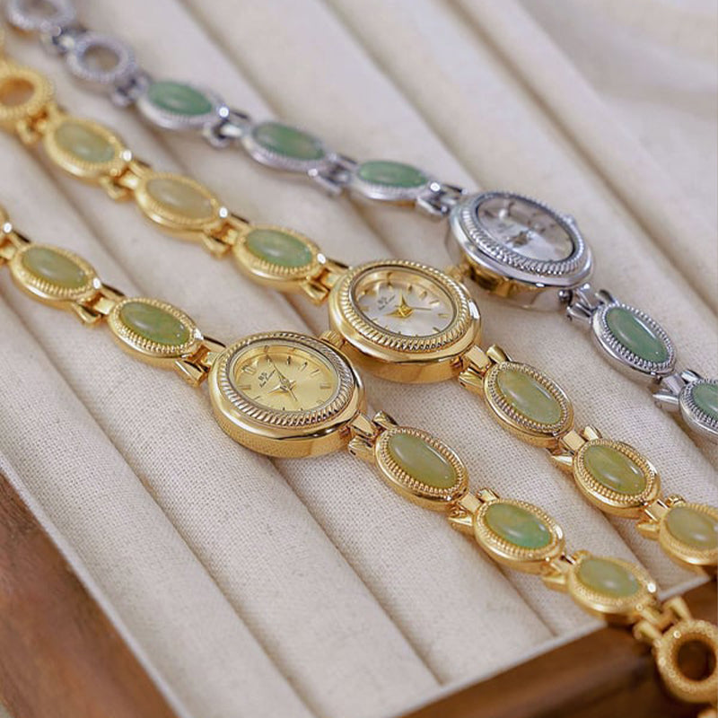 Orologio esclusivo con braccialetto a catena per le donne