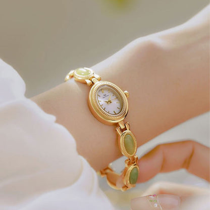 Orologio esclusivo con braccialetto a catena per le donne