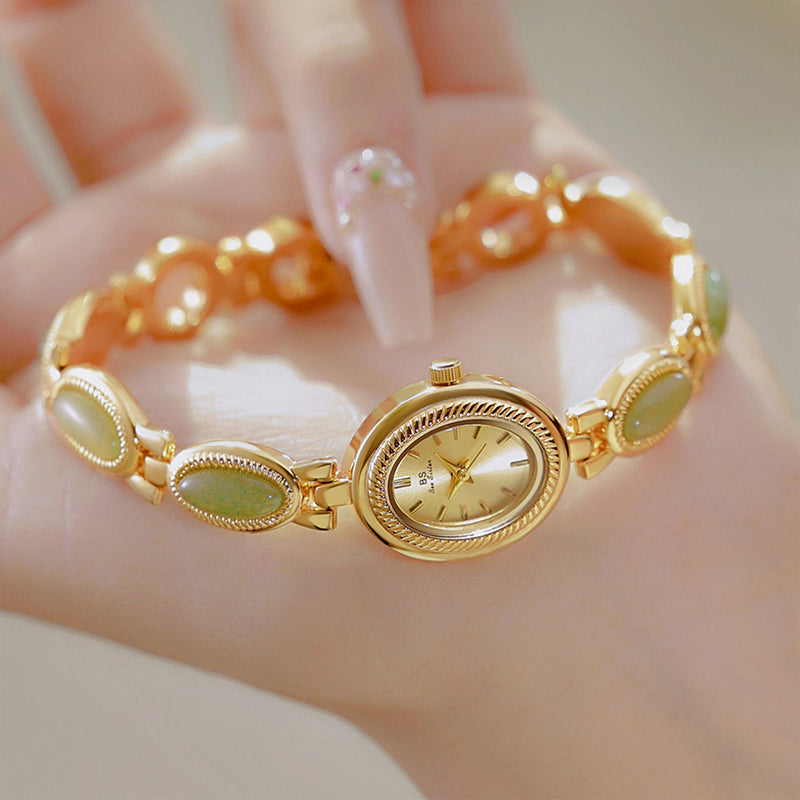 Orologio esclusivo con braccialetto a catena per le donne