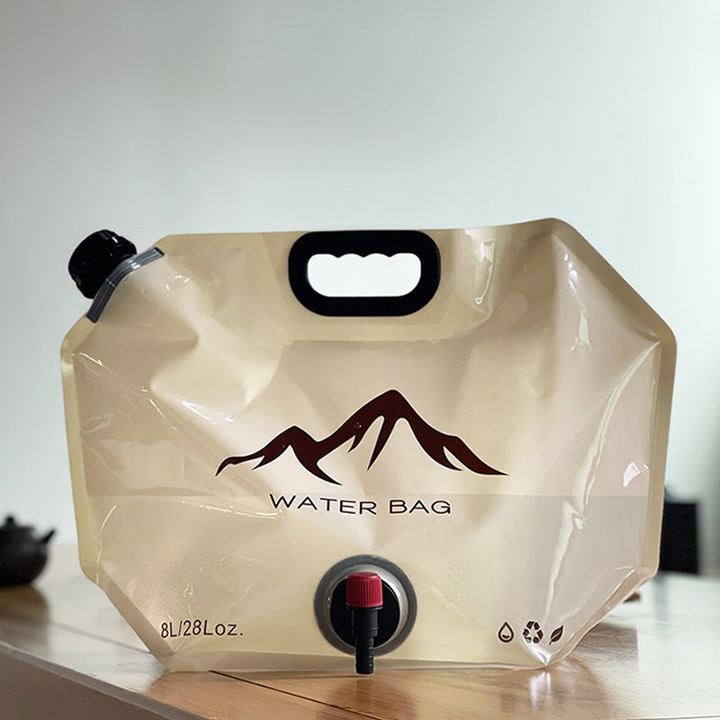🏕️ Contenedor de agua plegable para exteriores de gran volumen (bolsa)