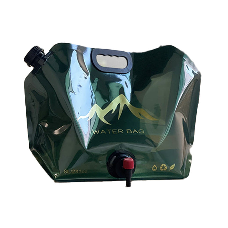 🏕️ Contenedor de agua plegable para exteriores de gran volumen (bolsa)