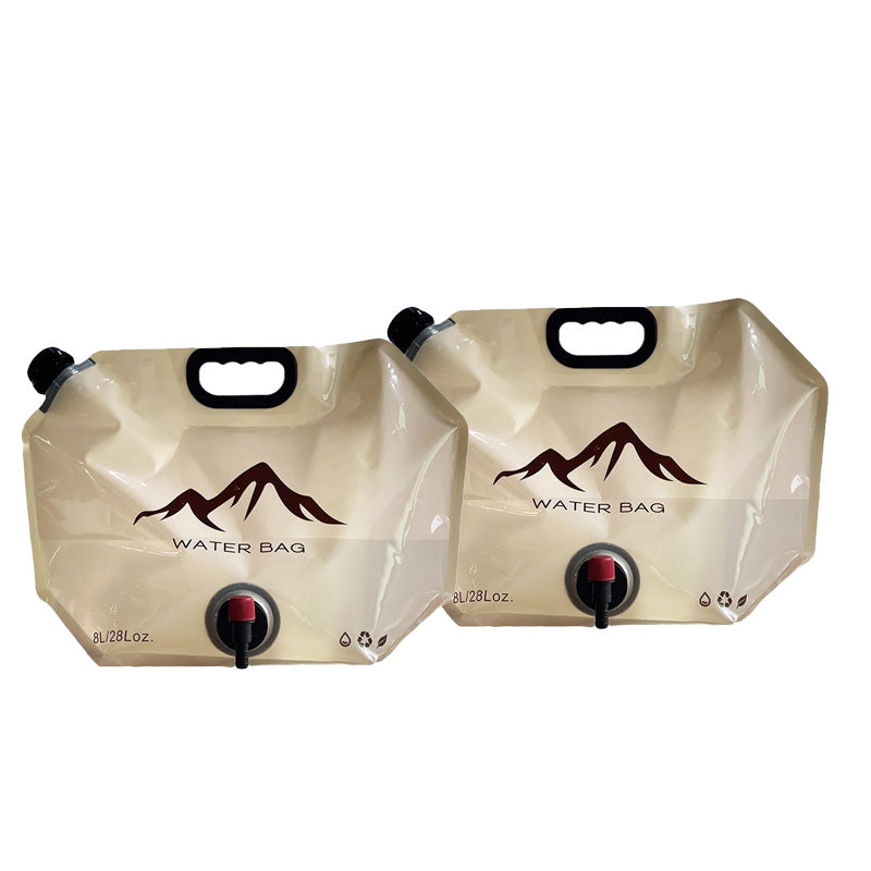 🏕️ Contenedor de agua plegable para exteriores de gran volumen (bolsa)