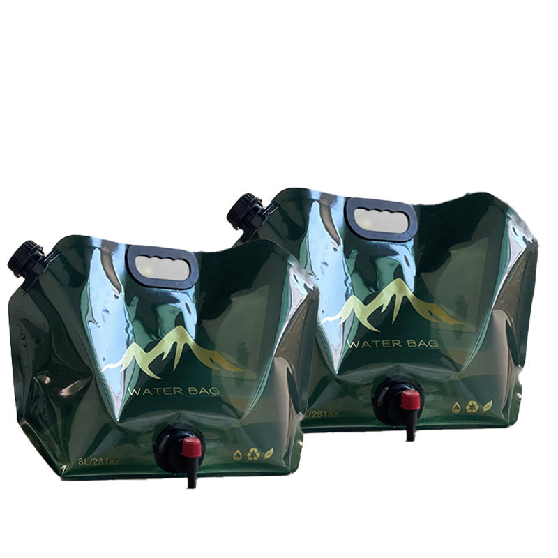 🏕️ Contenedor de agua plegable para exteriores de gran volumen (bolsa)