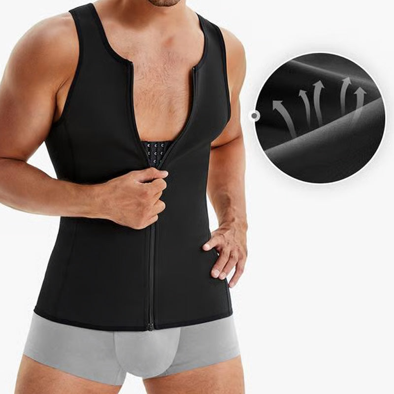 ⚡2026 Heißer Verkauf 50% OFF 🔥Herren Reißverschluss Taille Trainer Trimmer Weste