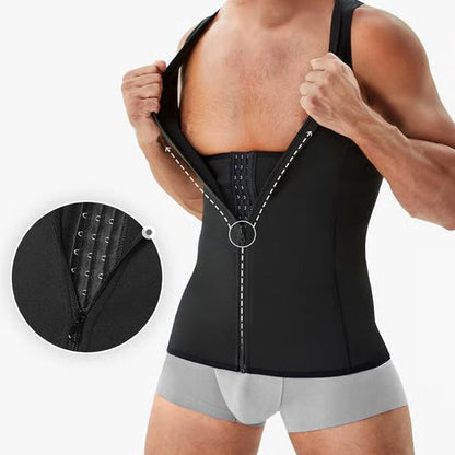 ⚡2026 Heißer Verkauf 50% OFF 🔥Herren Reißverschluss Taille Trainer Trimmer Weste