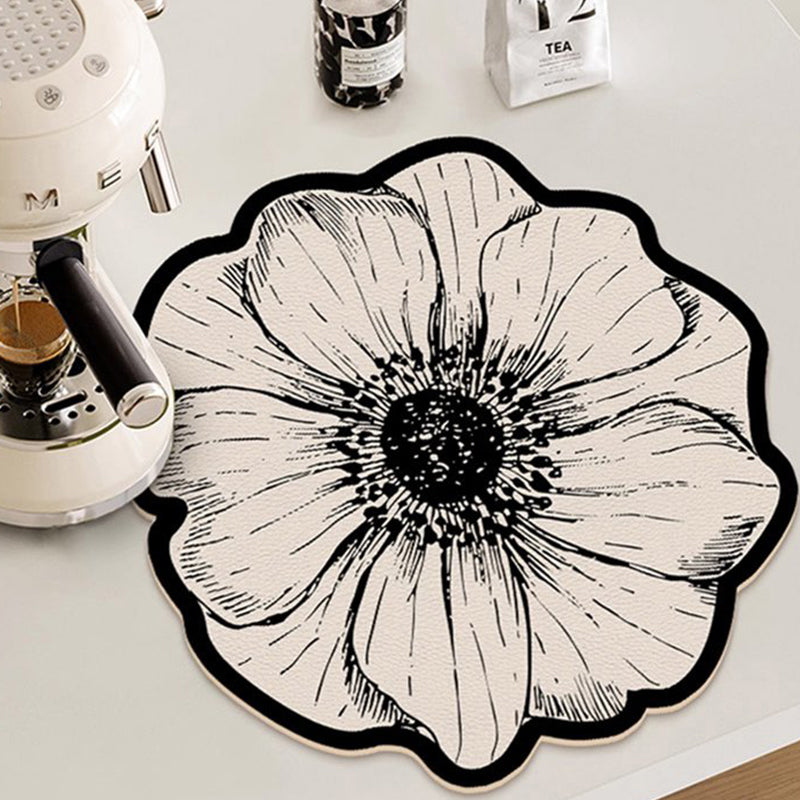⏳Oferta por tiempo limitado 💦 Esterilla escurridora con forma de flor para la encimera de la cocina
