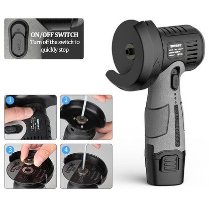 📢📢60 % Rabatt!! ⏰🧰12V Mini-Winkelschleifer mit Schneidscheibe