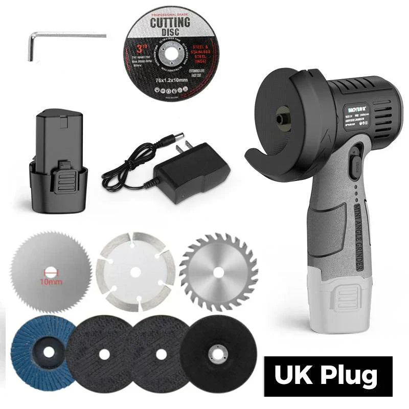 📢📢60 % Rabatt!! ⏰🧰12V Mini-Winkelschleifer mit Schneidscheibe