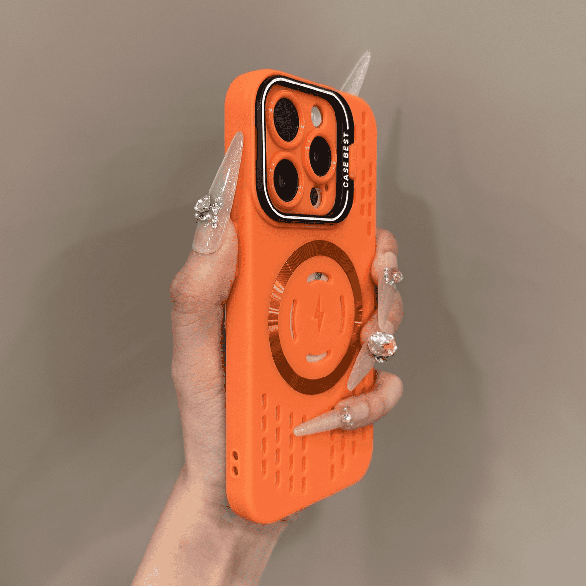 Kühl. Stabil. Modular🔥🔋Weiche Silikon-Sicherheitsschutzhülle mit blitzschneller magnetischer Ladehülle für das iPhone 📱💎