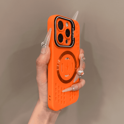 Kühl. Stabil. Modular🔥🔋Weiche Silikon-Sicherheitsschutzhülle mit blitzschneller magnetischer Ladehülle für das iPhone 📱💎