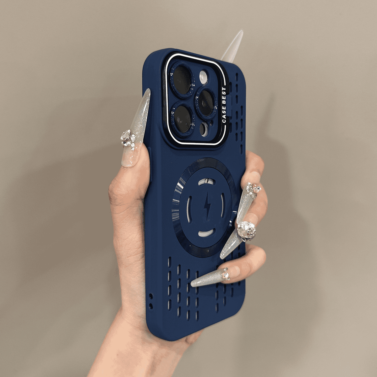 Kühl. Stabil. Modular🔥🔋Weiche Silikon-Sicherheitsschutzhülle mit blitzschneller magnetischer Ladehülle für das iPhone 📱💎