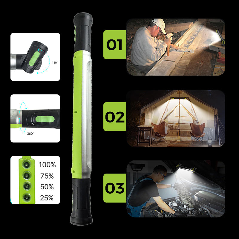 ✨3000LM LED-Arbeitsleuchte mit Haken🚀Versandkostenfrei