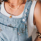 🔥2025 Heiße Produkte🔥Modischer Denim-Overall mit Blumendruck im Vintage-Look